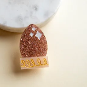 Christmas Light Brooch