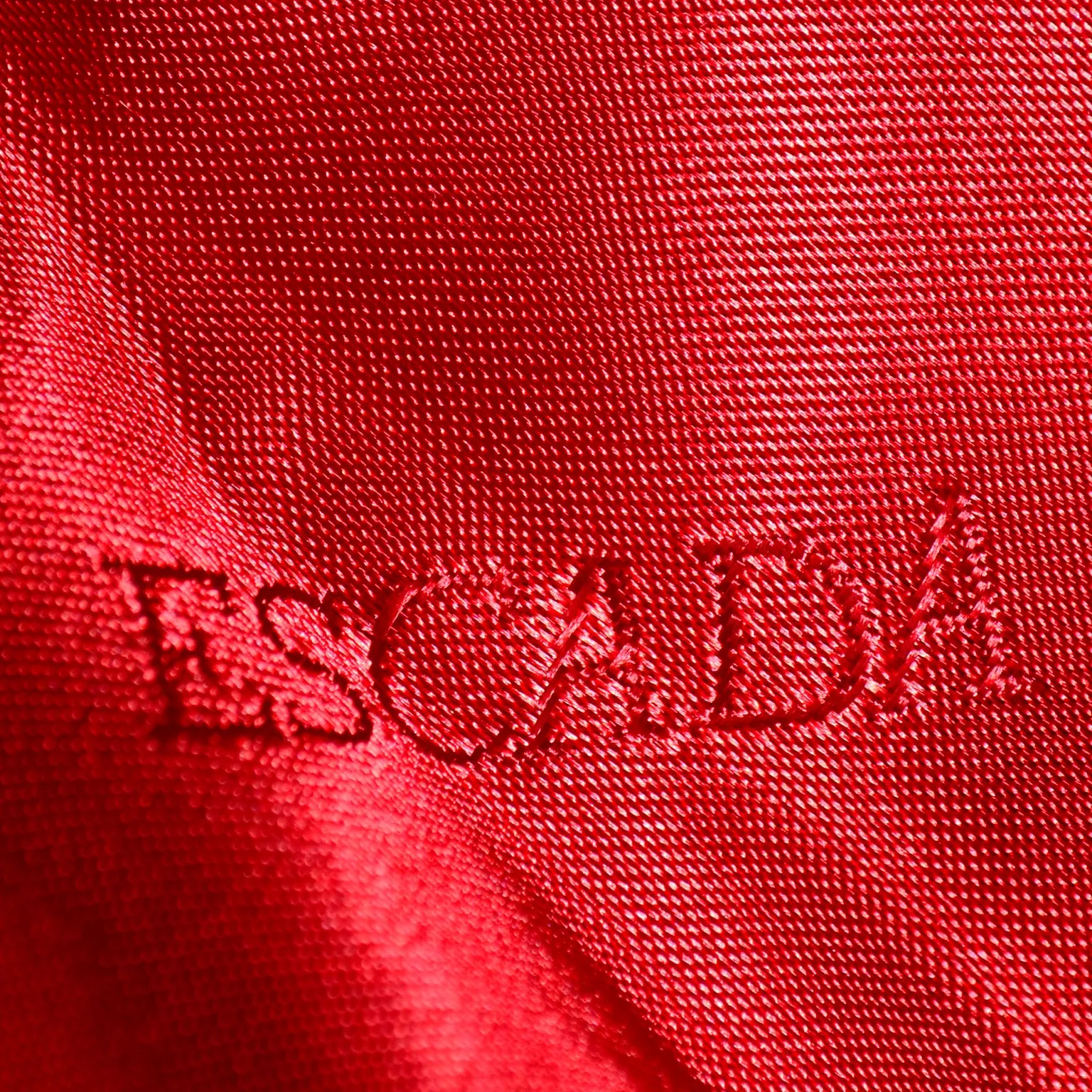 1980s Escada Vintage Red Alpaca Mohair Wool Coat With Pockets