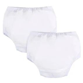 2-Pack White Waterproof Pants