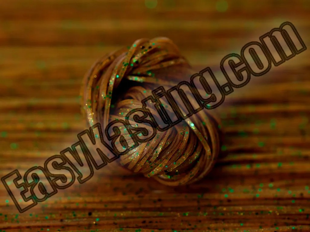 8801-099 Grn Pumpkin / Green & Gold Flake