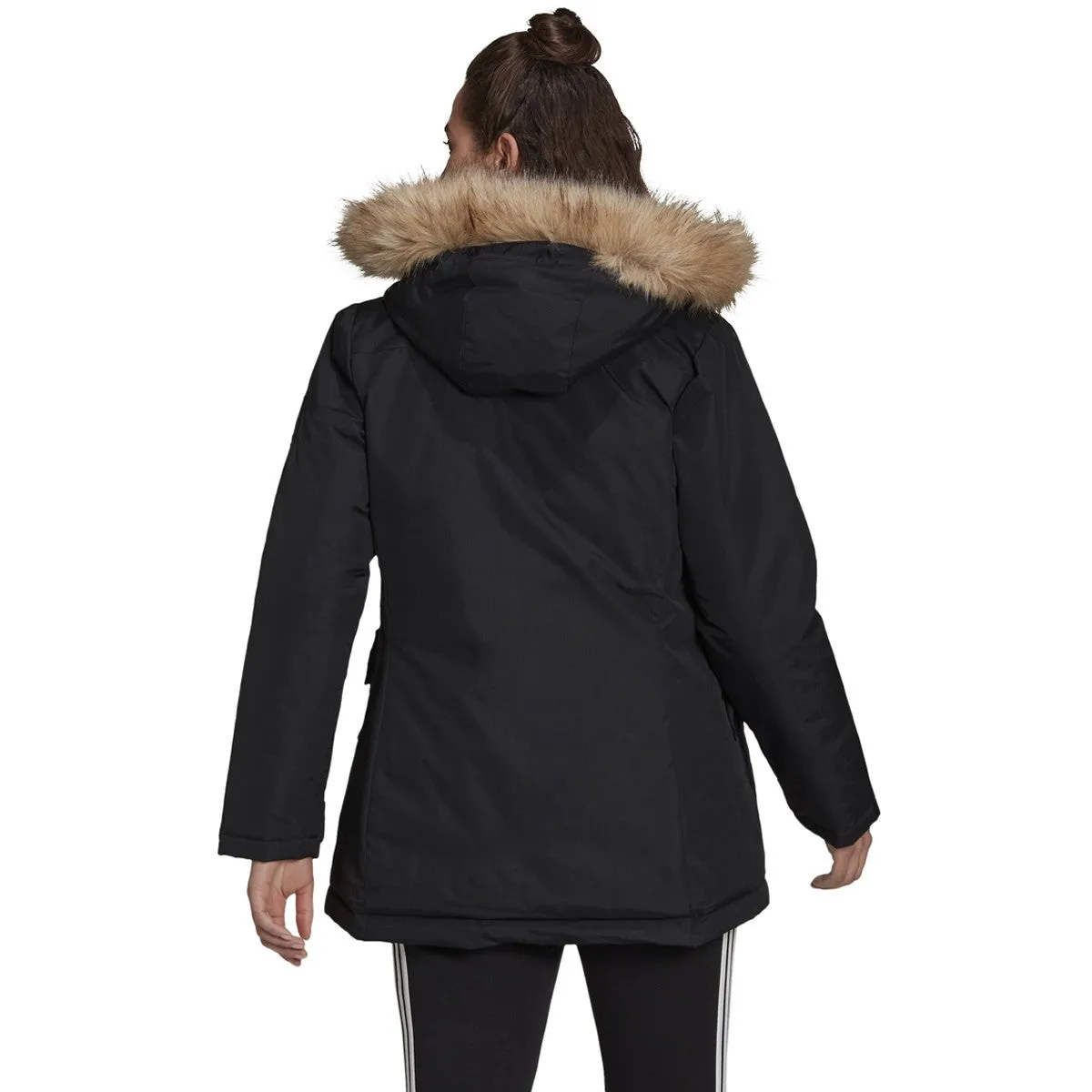 adidas Women's Hooded Parka GT1707 BLACK