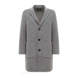 Alpha Studio Gray Wool Jacket