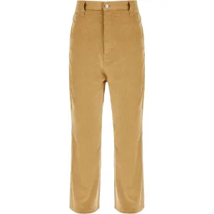 Ami Alexandre Matiussi baggy corduroy pants with rib