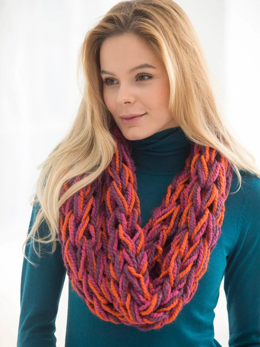 Arm Knit Cowl - Version 14