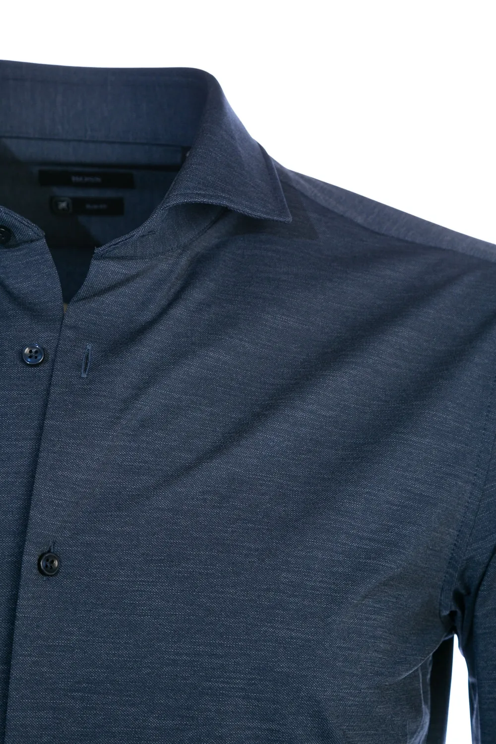 BOSS Jason Shirt in Denim Navy