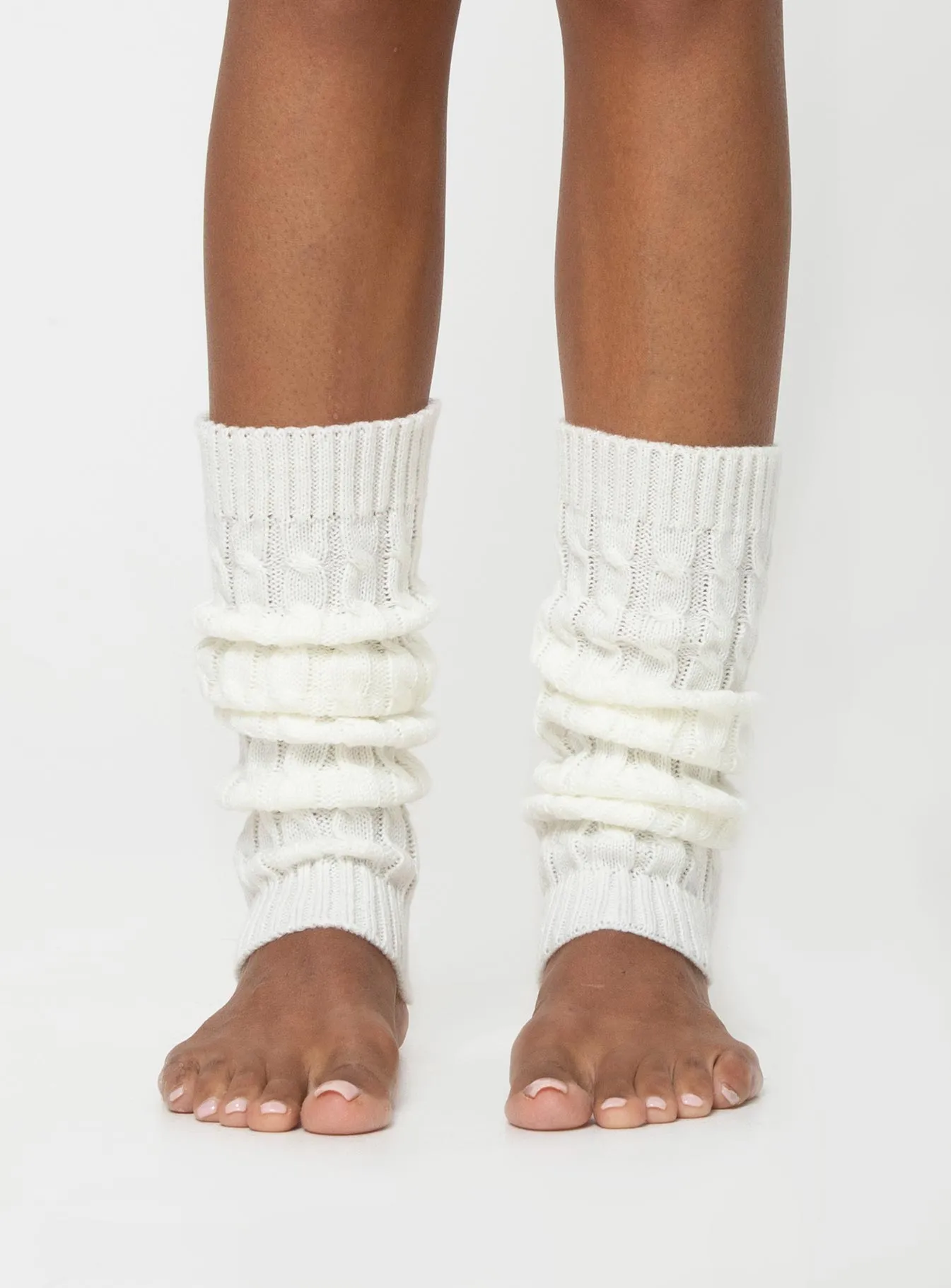 Bronwen Leg Warmers Cream