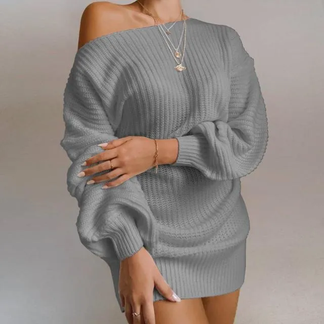 Brooke Oversize Off-shoulder Women's Sweater