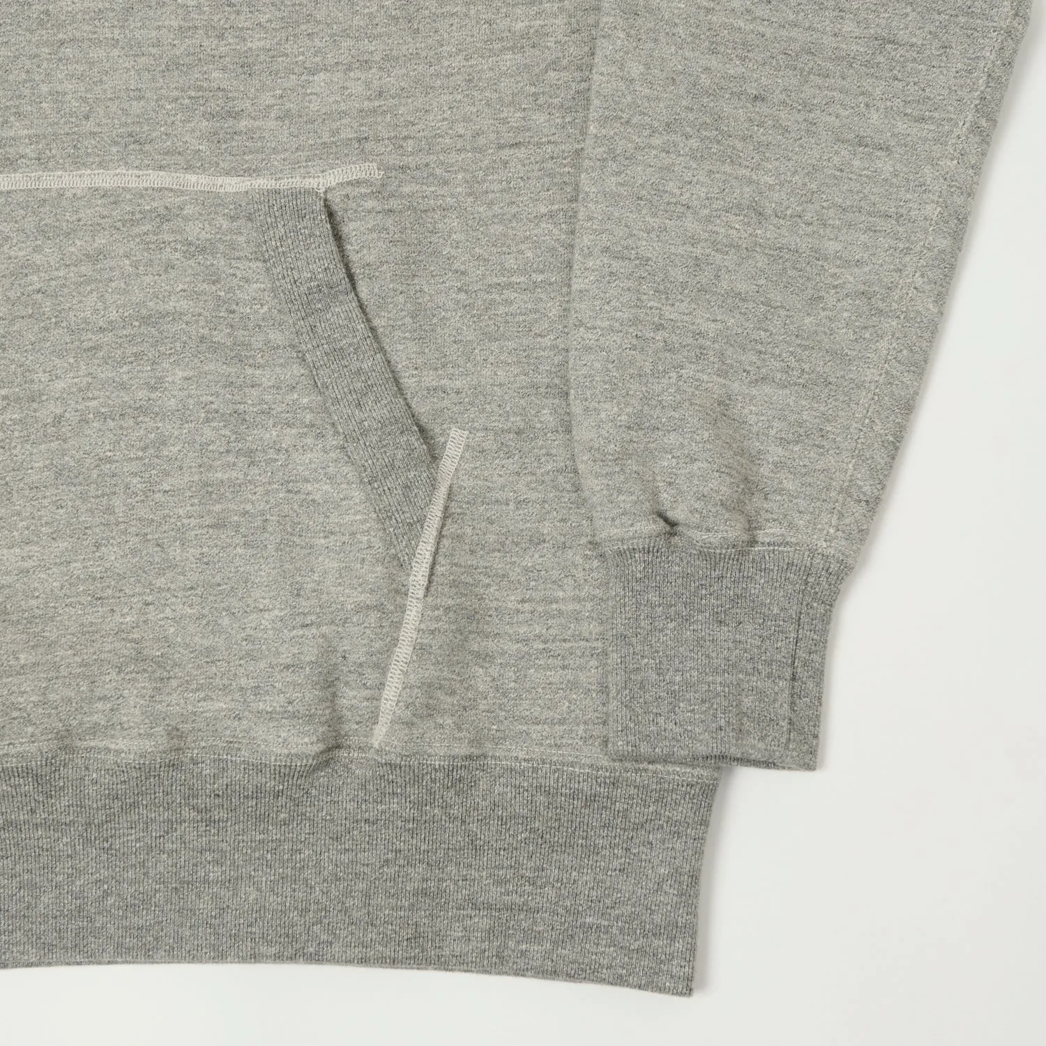 Buzz Rickson's Sweat Pullover Parka - Heather Grey