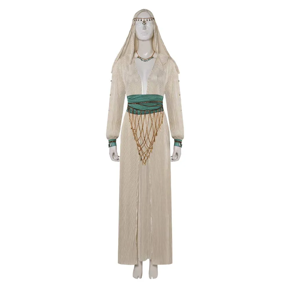 Capcom Dragon's Dogma 2 Nadinia Women Dress Party Carnival Halloween Cosplay Costume