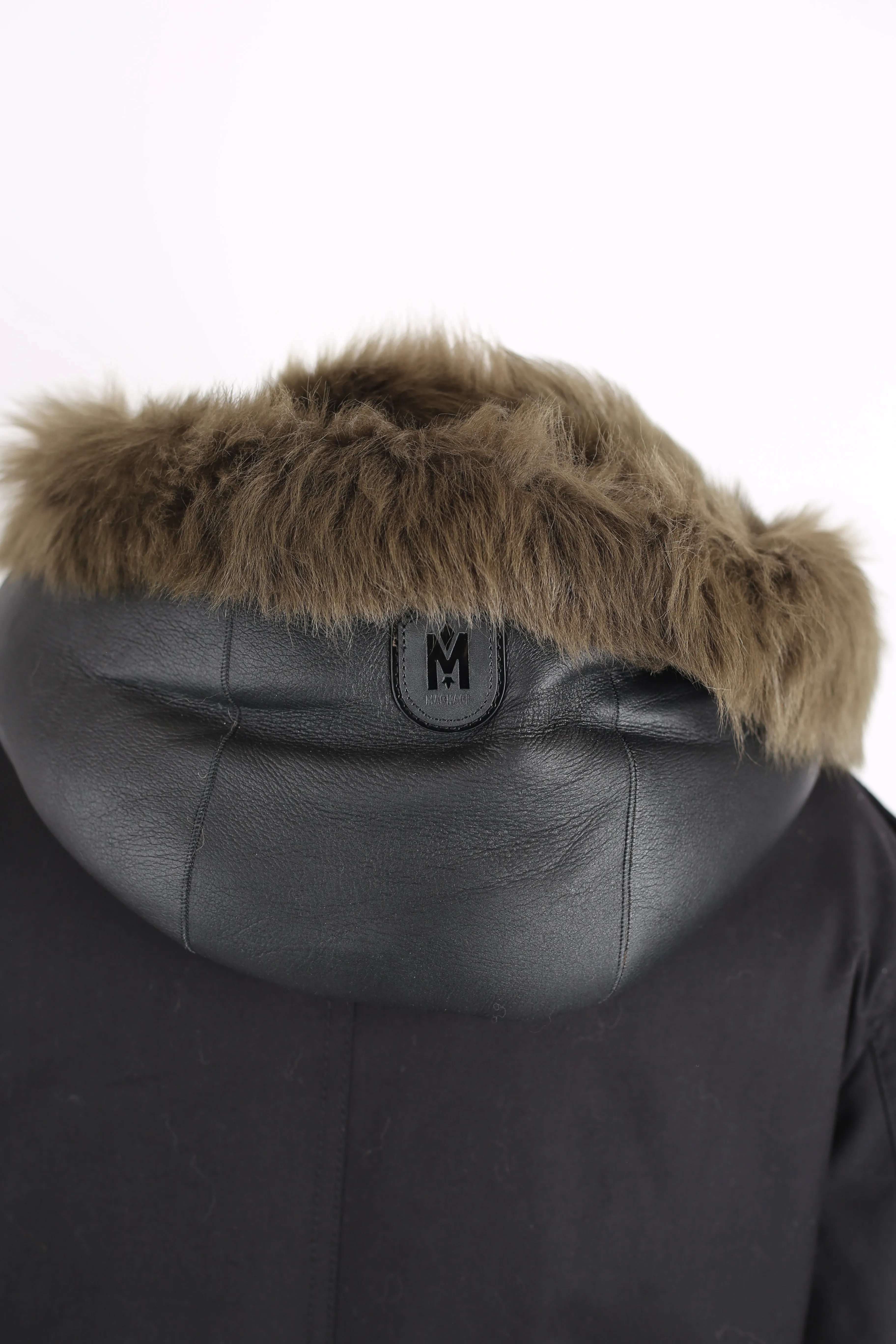 Charlene Down Parka - Removable Fur Hood & Bib