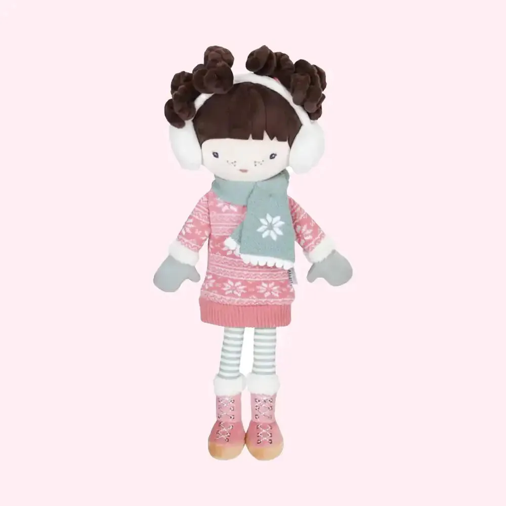 Christmas Winter Time Cuddle Doll Jill - 35cm