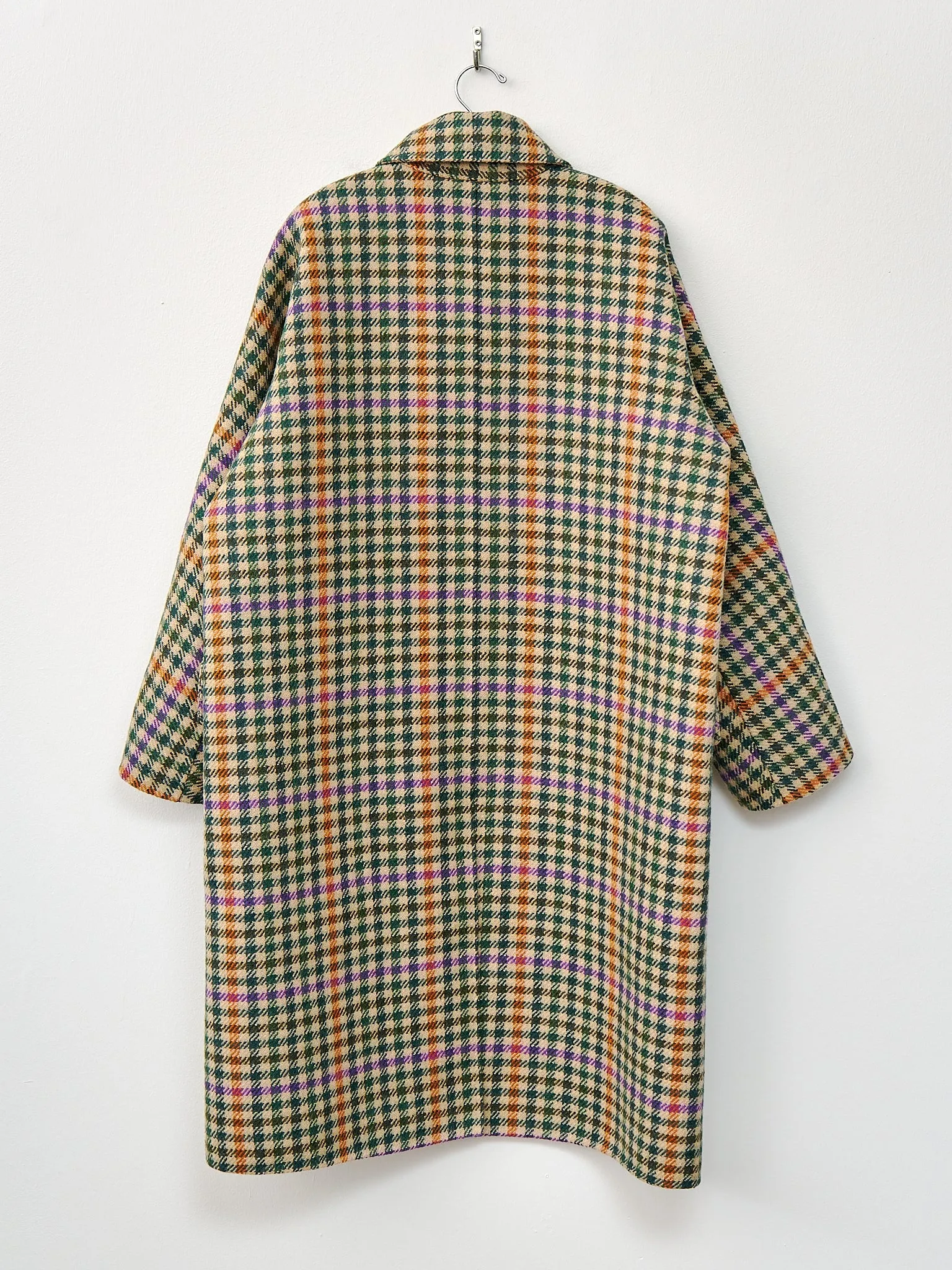 Coyote Houndstooth Coat - Curcuma