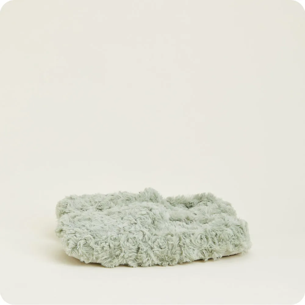 Curly Sage Green Warmies Slippers