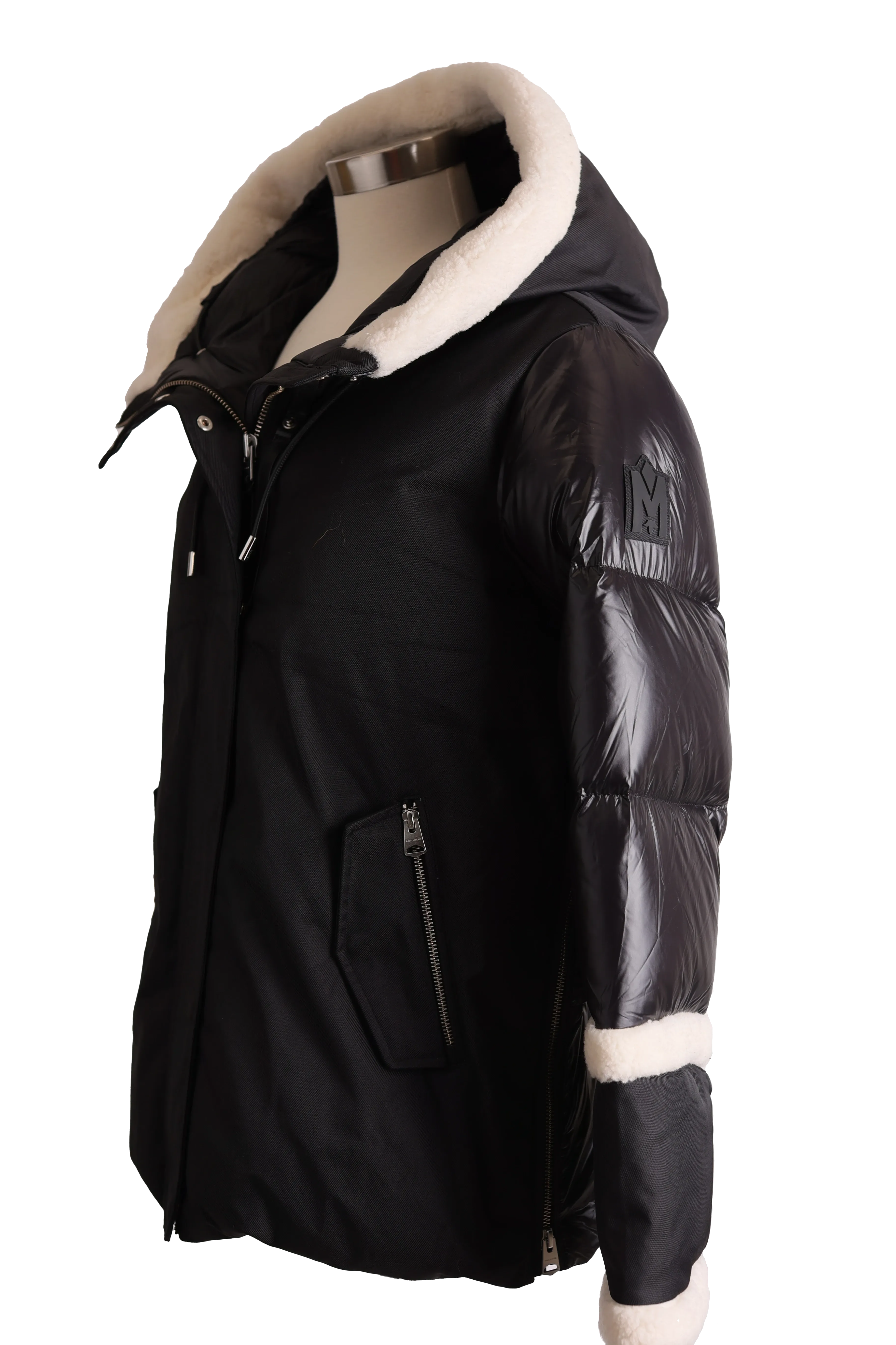 Cyrah Down Shealing Trim Parka