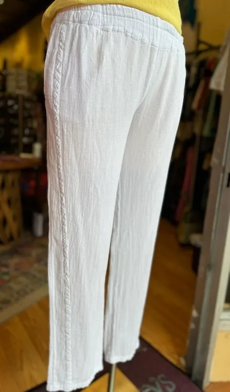 Deb Pants with Pockets! 100% Cotton Gauze