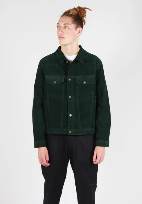 Denim Jacket - dark forest cord