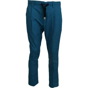 Dolce & Gabbana Casual Blue Chinos Trousers Pants