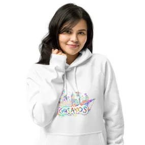 Eco raglan Unisex hoodie, DownTown