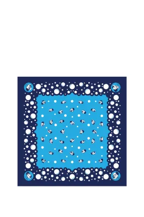 ELEPH WRAPCLOTH - Bubble 50x50cm. : Blue