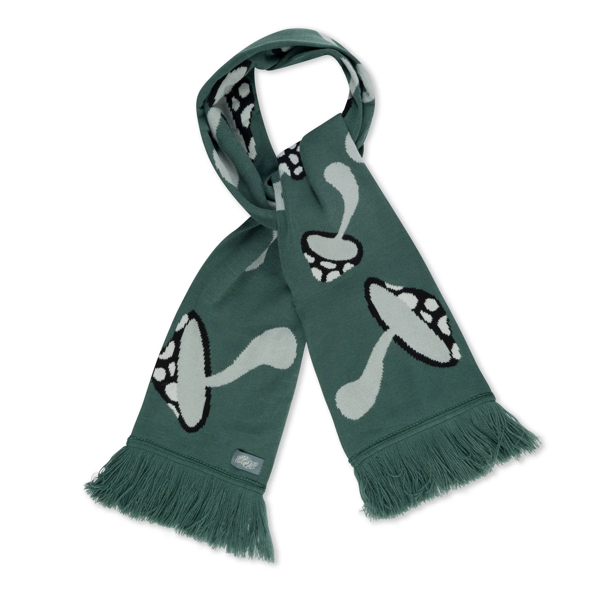 Euphoria Knit Scarf (Alpine Green)