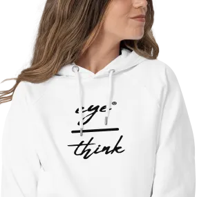 eyeoverthink® Unisex eco raglan hoodie