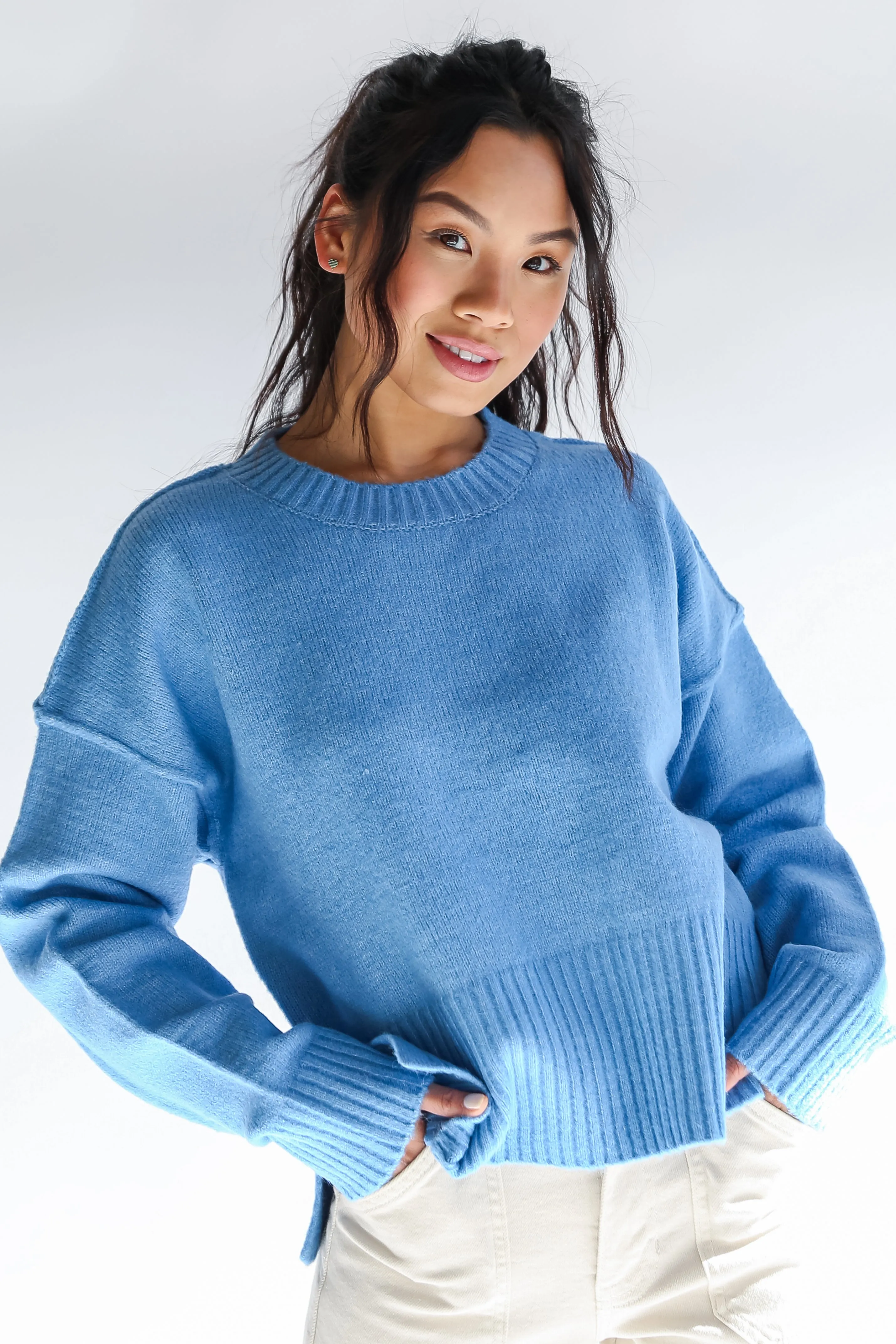 FINAL SALE - Warm Emotions Oversized Sweater