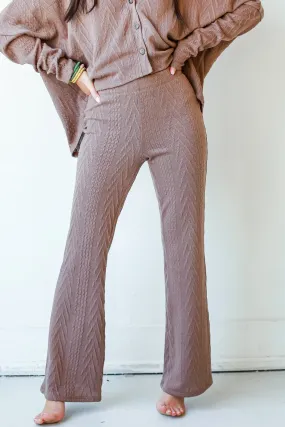 Find Me Here Cable Knit Lounge Pants