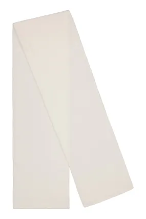 Fiskö Merino Wool Scarf Swan White