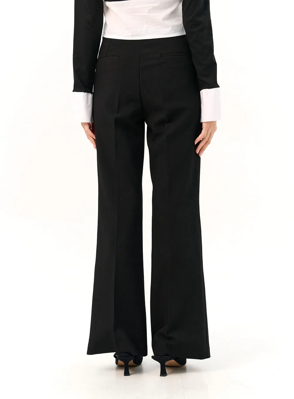 Flared Tailored Pants IO317