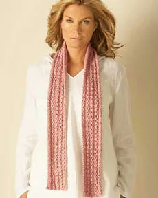 Free Chain Stitch Scarf Knit Pattern