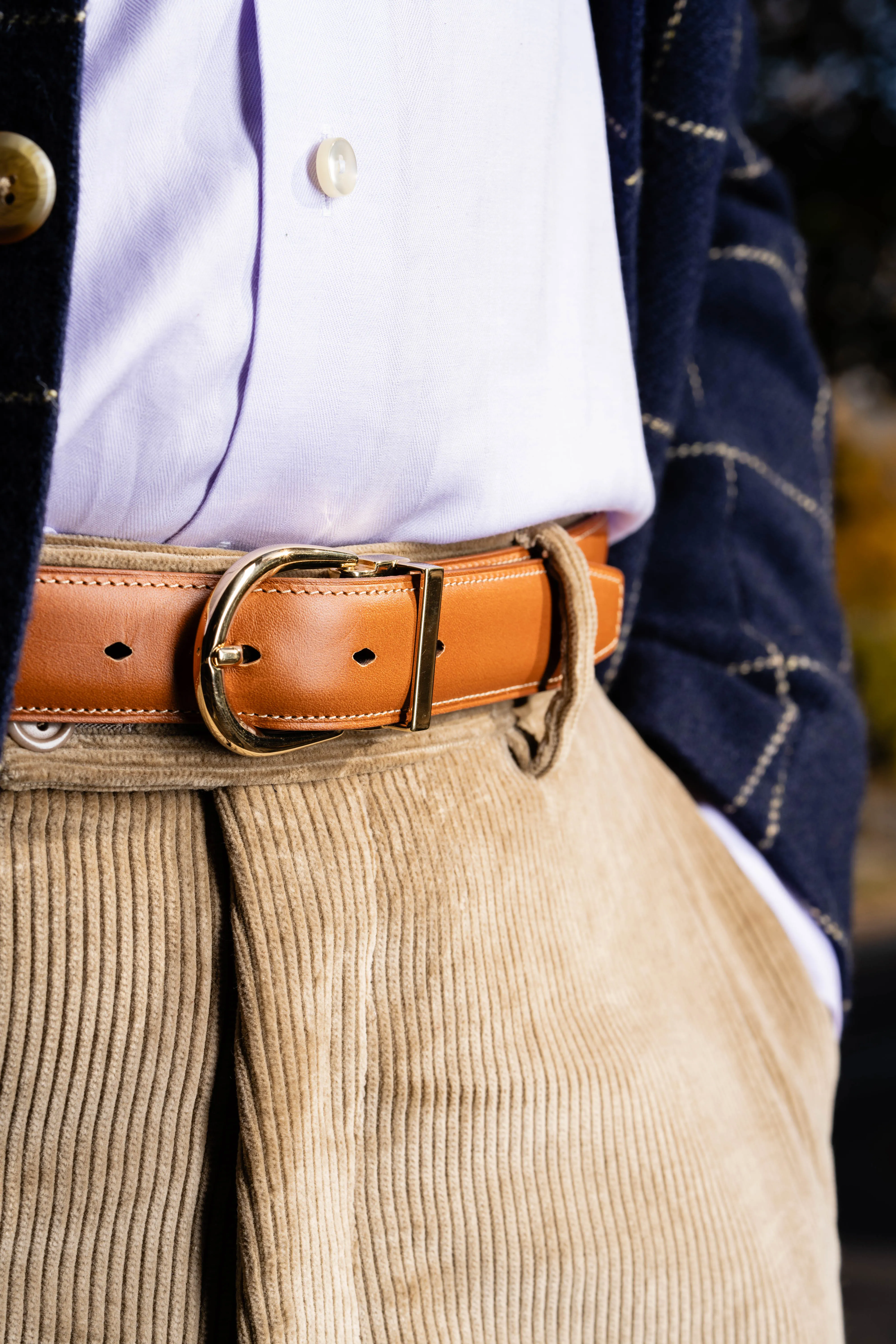 George Gold Belt Buckle