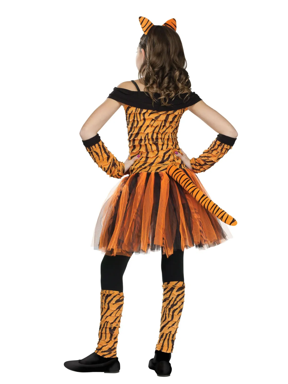 Girls Fun and Cute Tiger Halloween Costume