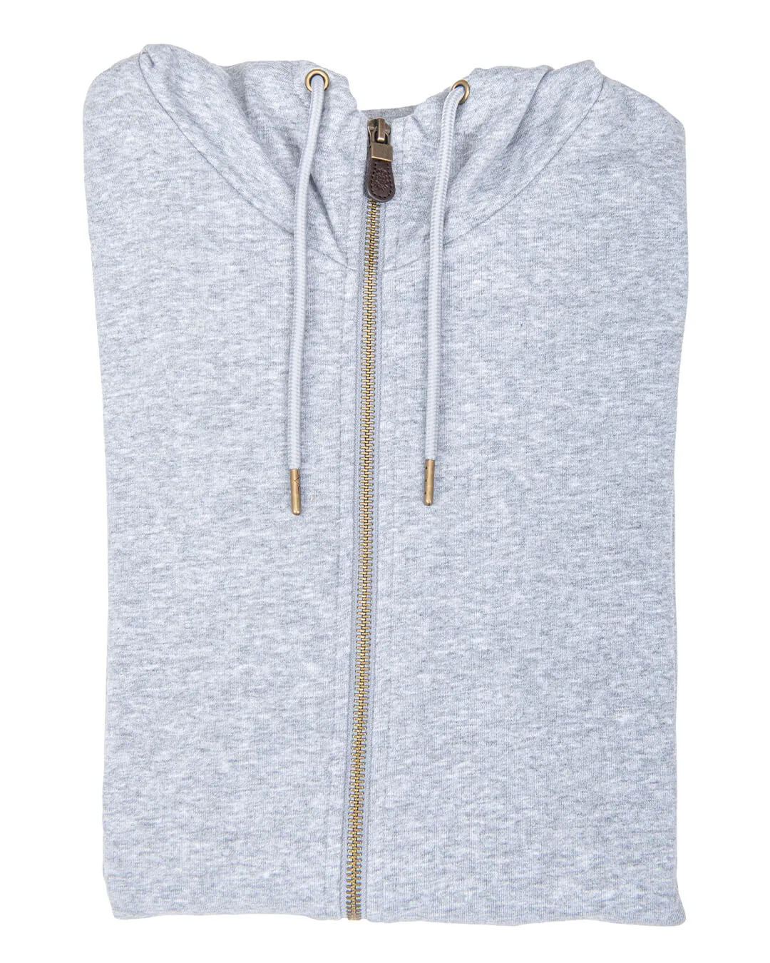 Grey Zip Through Hoodie