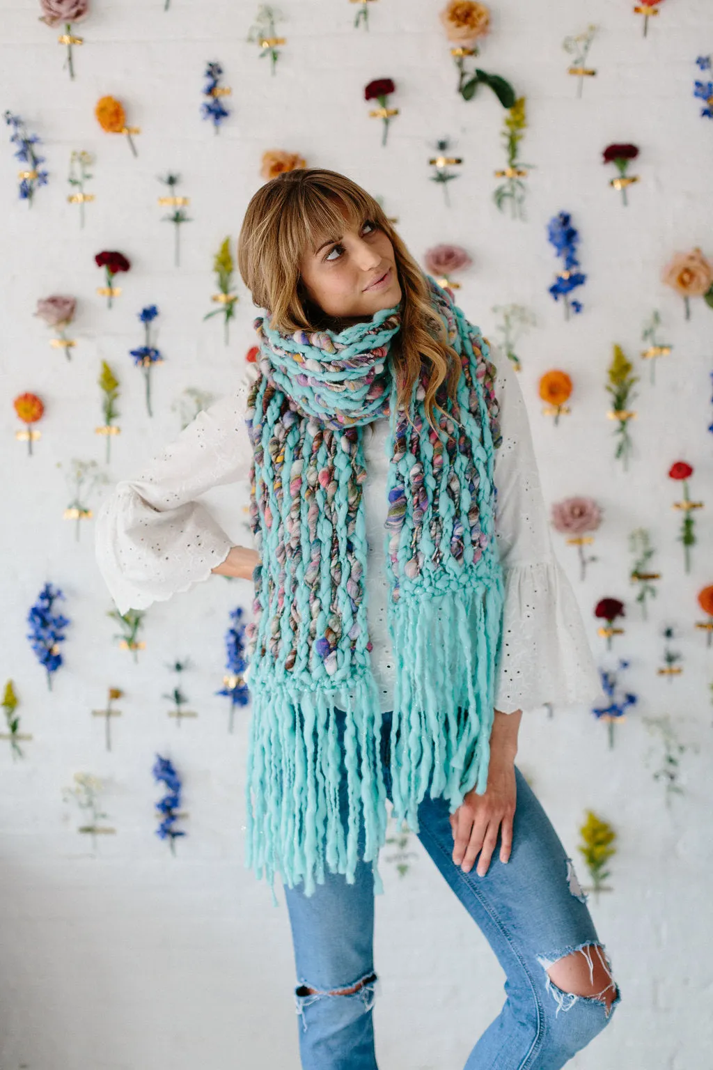 Happy Trails Scarf Pattern