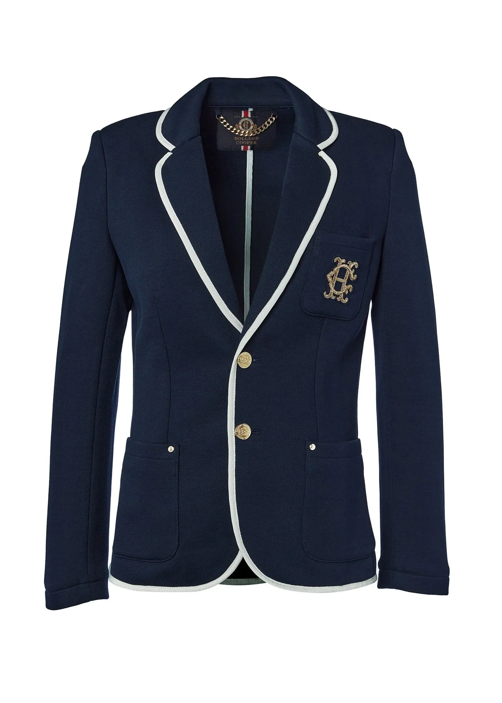 Holland Cooper Henley Ladies Blazer in Ink Navy