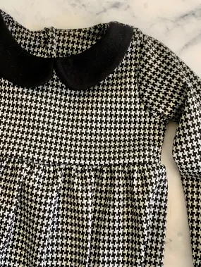 Houndstooth romper