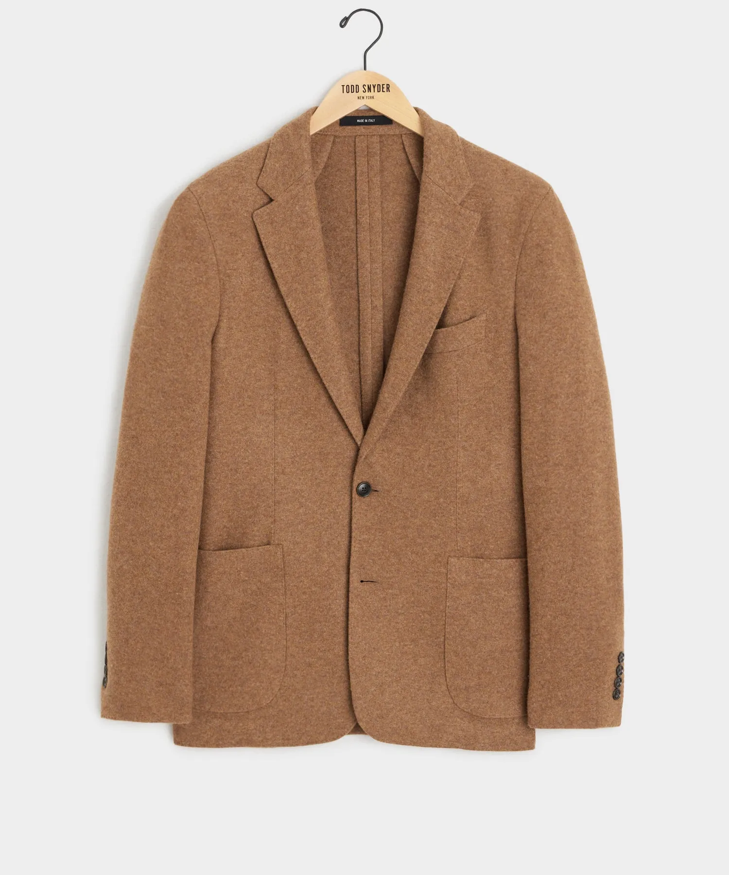 Italian Cashmere Sport Coat in Chestnut