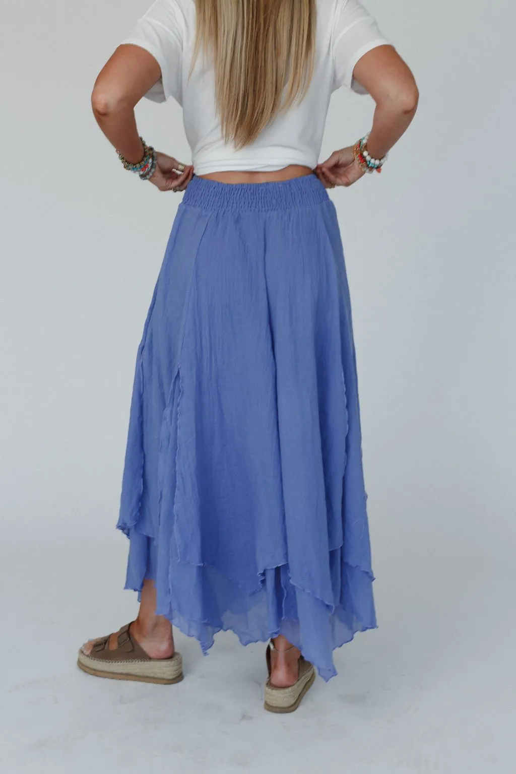 Jakaranda Layered Skirt - Purple