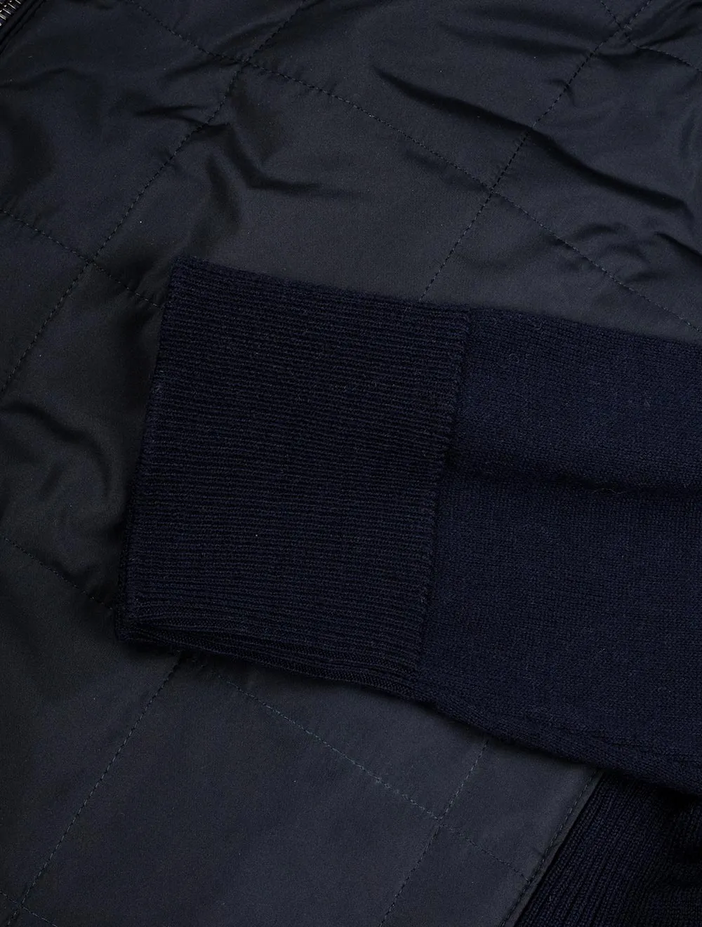 Kelby Zip Cardigan Navy