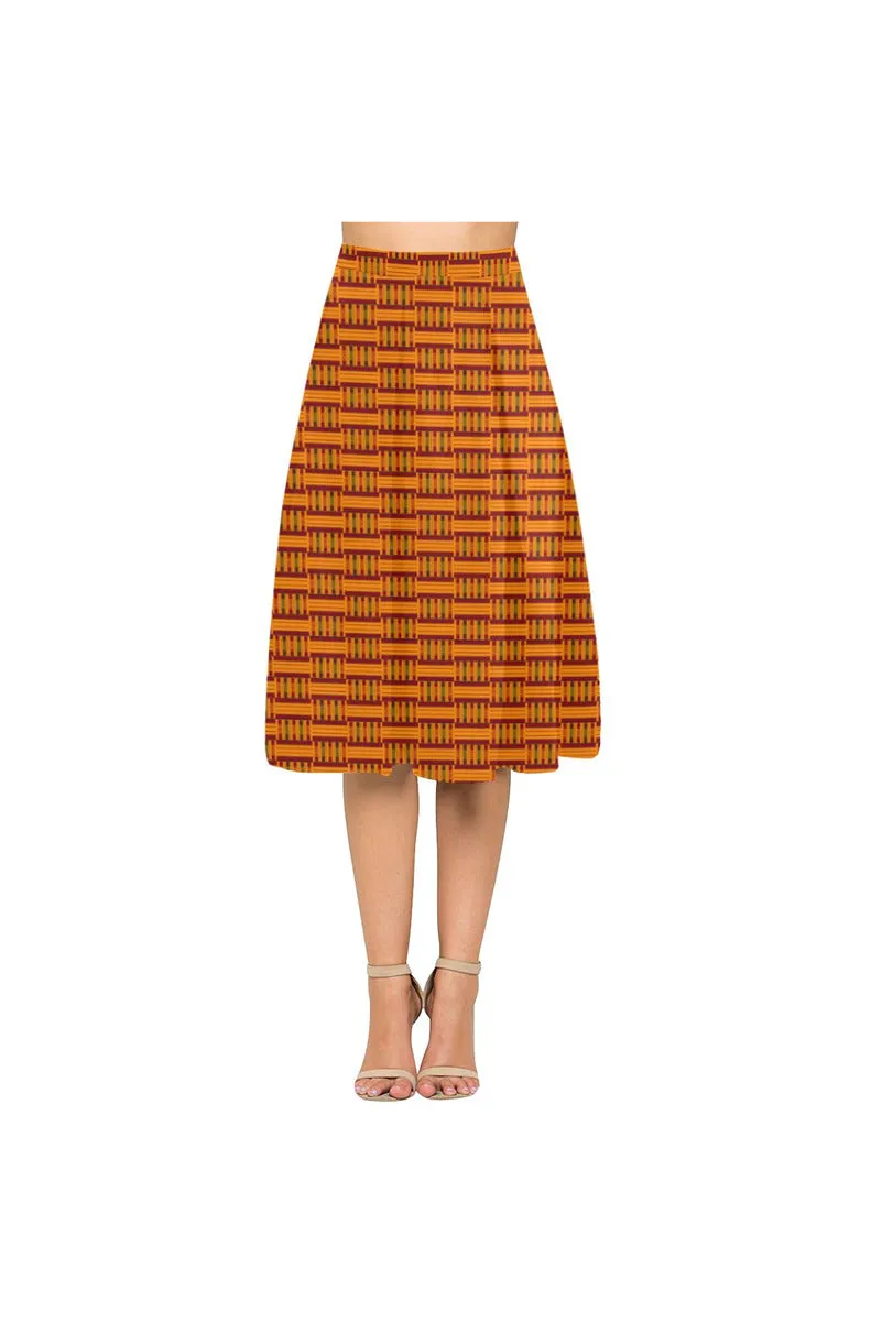 KENTE Print Aoede Crepe Skirt