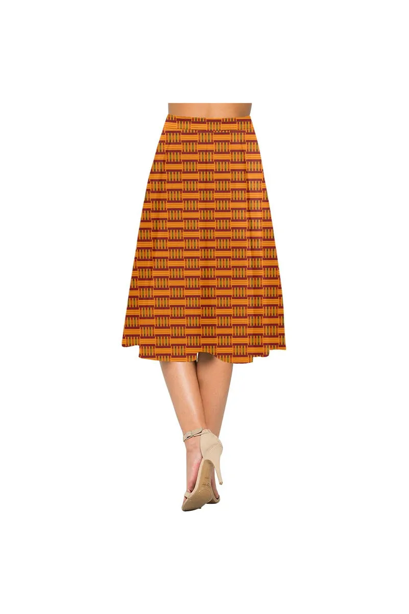 KENTE Print Aoede Crepe Skirt