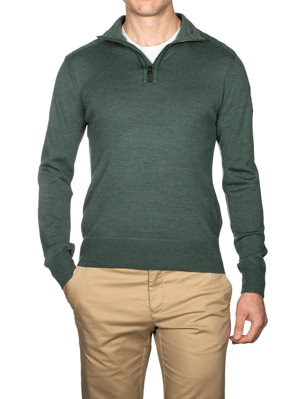 Kilmington Quarter Zip Atlas Green