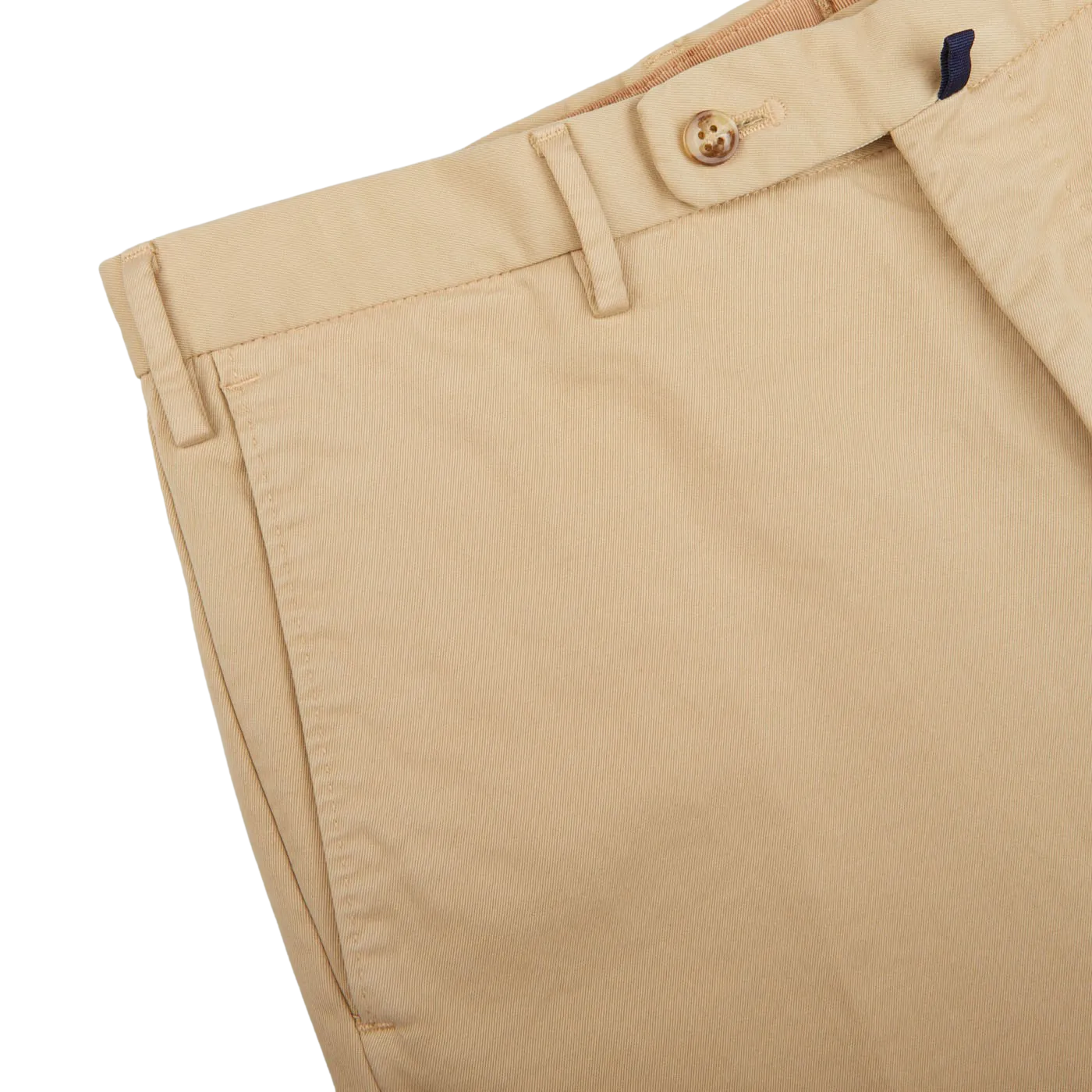 Light Beige Cotton Stretch Comfort Chinos