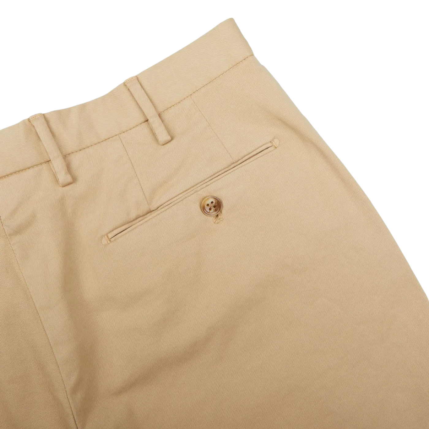 Light Beige Cotton Stretch Comfort Chinos