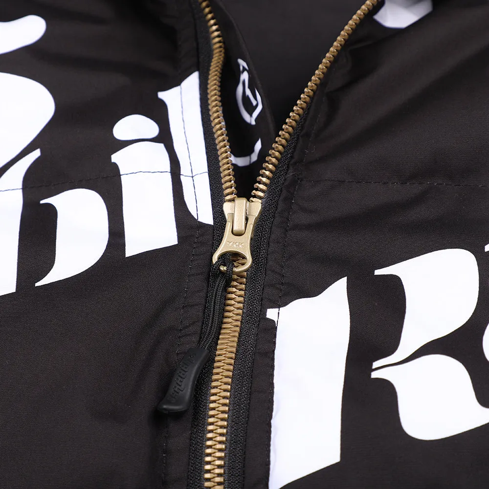 LOGO HOODIE WELLON PARKA BLACK