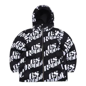 LOGO HOODIE WELLON PARKA BLACK