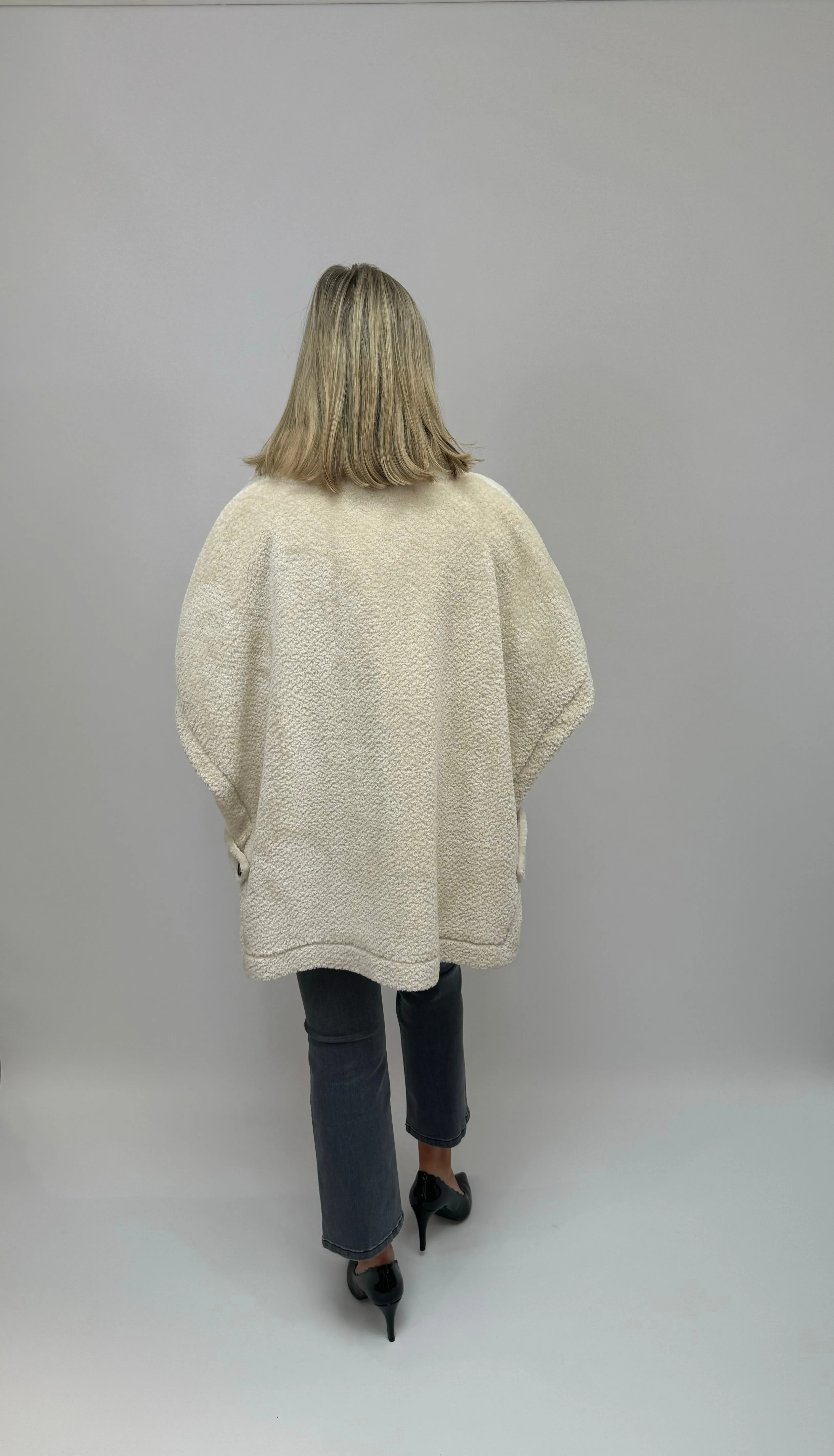 MARELLA Cream Poncho