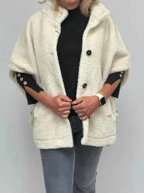 MARELLA Cream Poncho