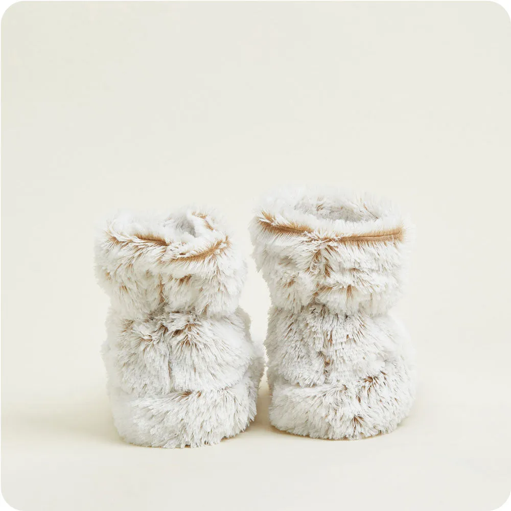 Marshmallow Brown Warmies Boots