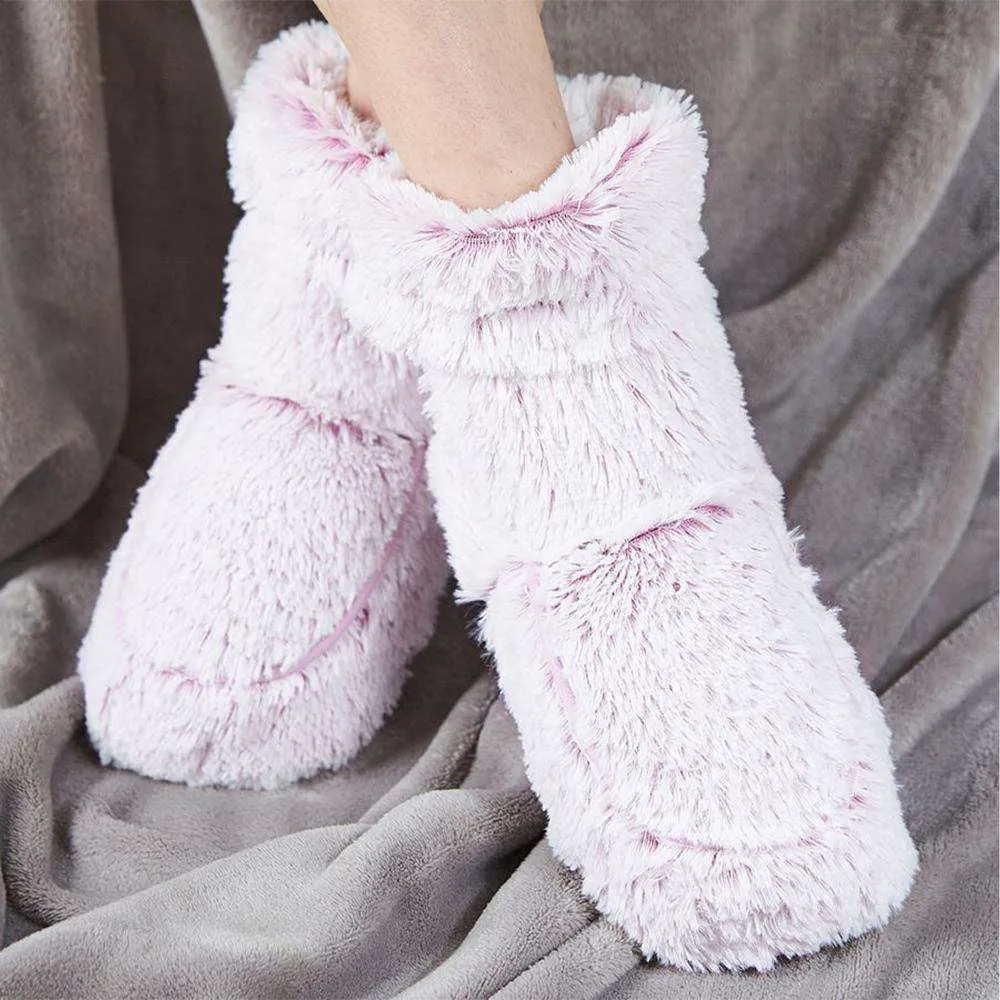 Marshmallow Lavender Warmies Boots